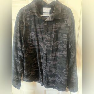 Men’s Camo Button Down Shirt